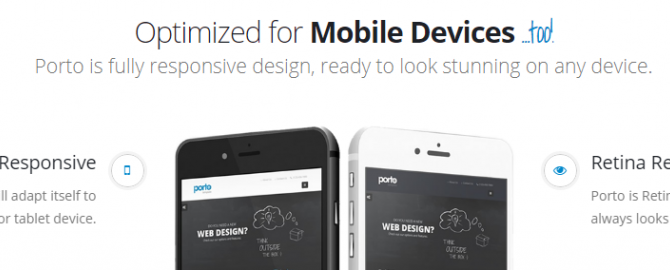 Porto Responsive Theme Retina