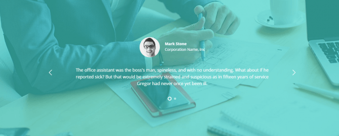 Wodpress Testimonials Theme